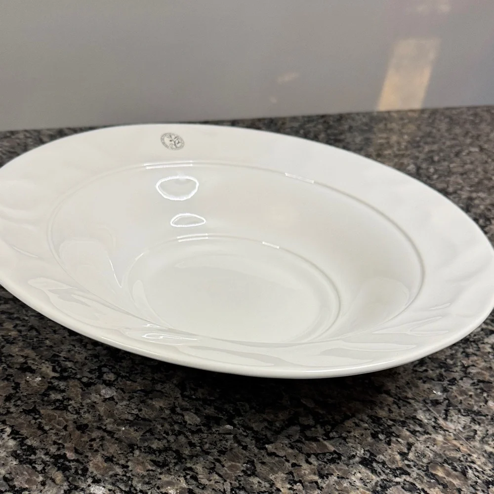 Home made in Portugal large White Porcelain Bowl